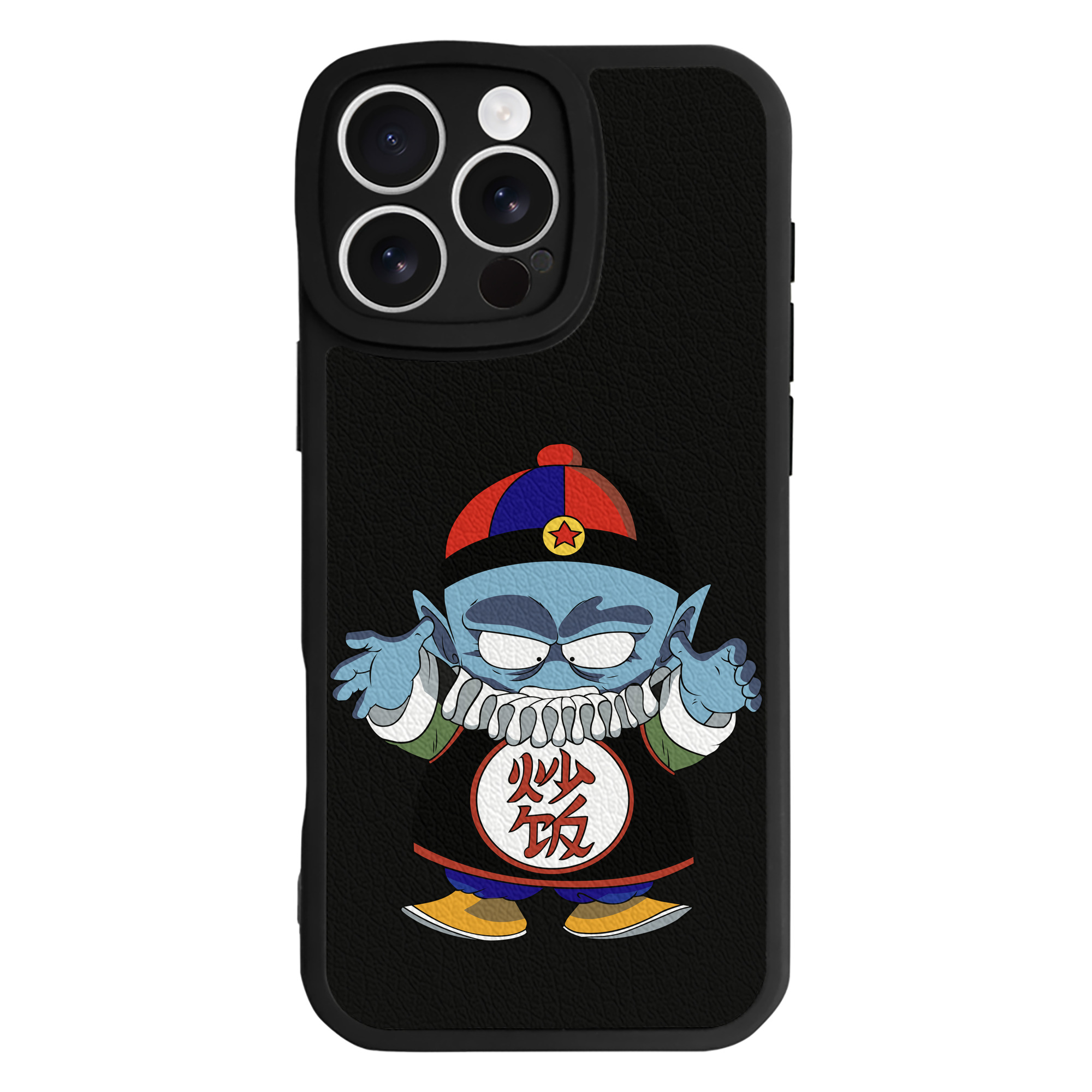 （画像用） ドラゴンボール DRAGON BALL 【iPhone 16シリーズ対応】シリコンスマホケース（レザー調） 材質：シリコン